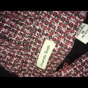 Amanda smith tweed multi skirt